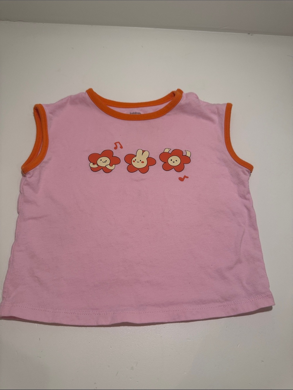 Balabala Pink Floral Tank Top | 12–18 Months